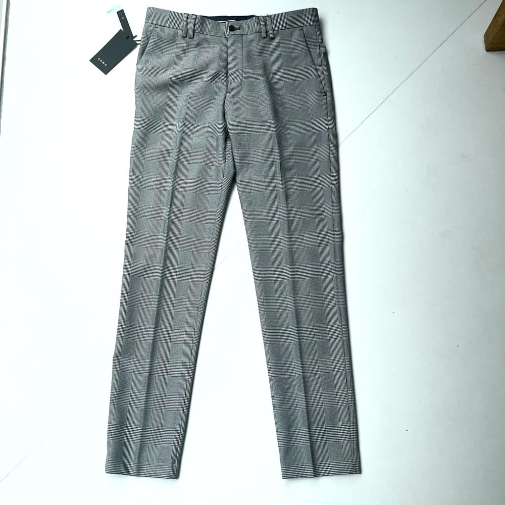 Zara Men’s Plaid Trouser